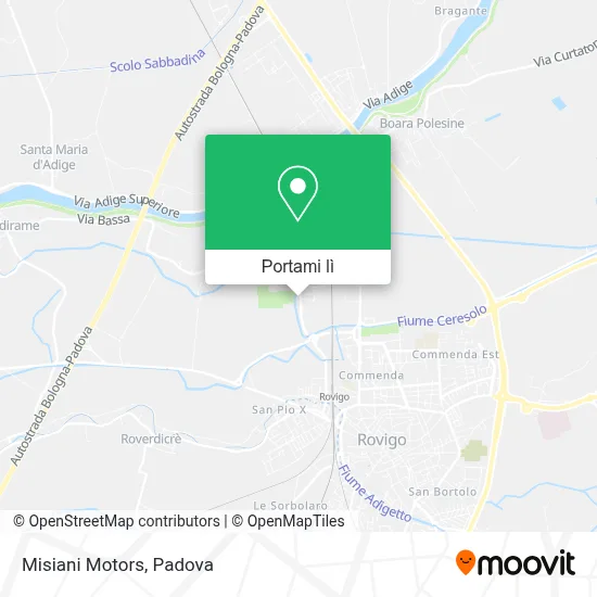 Mappa Misiani Motors