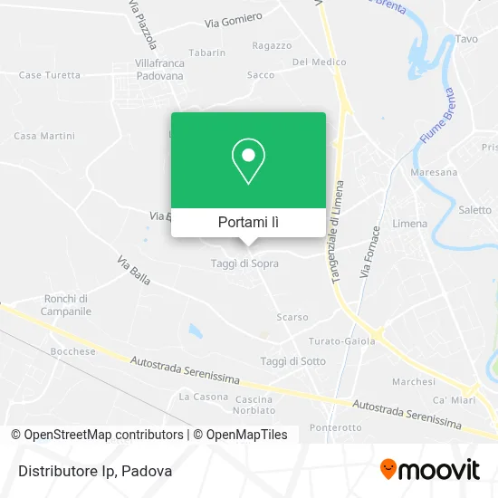 Mappa Distributore Ip