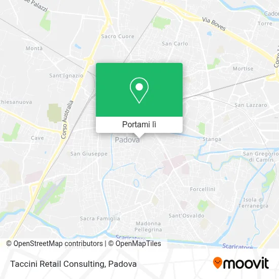Mappa Taccini Retail Consulting