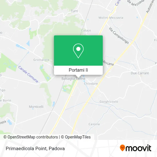 Mappa Primaedicola Point