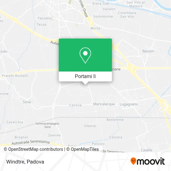 Mappa Windtre