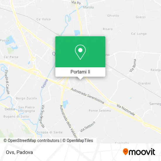 Mappa Ovs