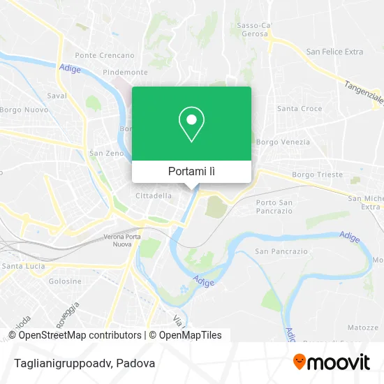 Mappa Taglianigruppoadv