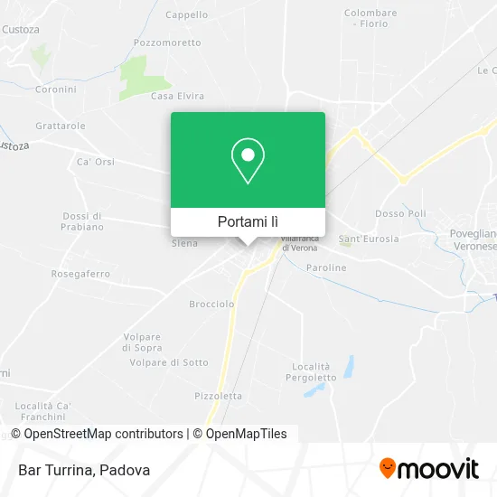 Mappa Bar Turrina