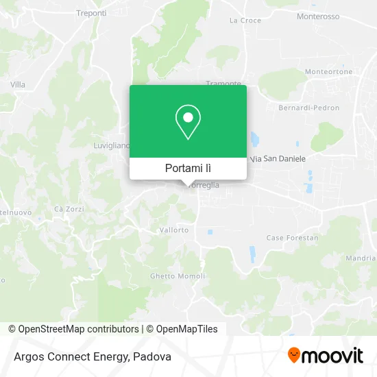 Mappa Argos Connect Energy