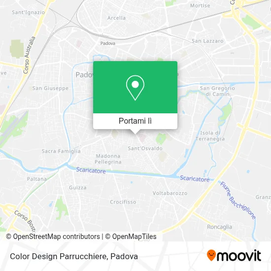 Mappa Color Design Parrucchiere