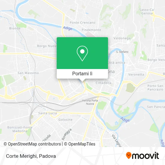Mappa Corte Merighi