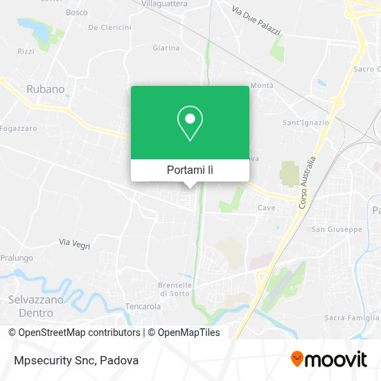 Mappa Mpsecurity Snc