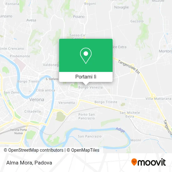 Mappa Alma Mora