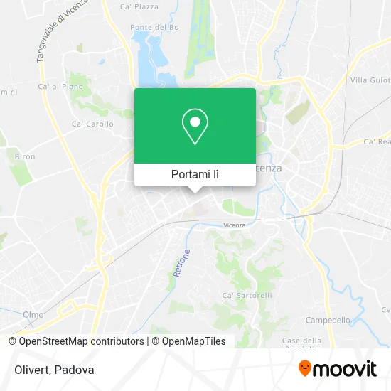Mappa Olivert
