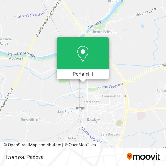 Mappa Itsensor