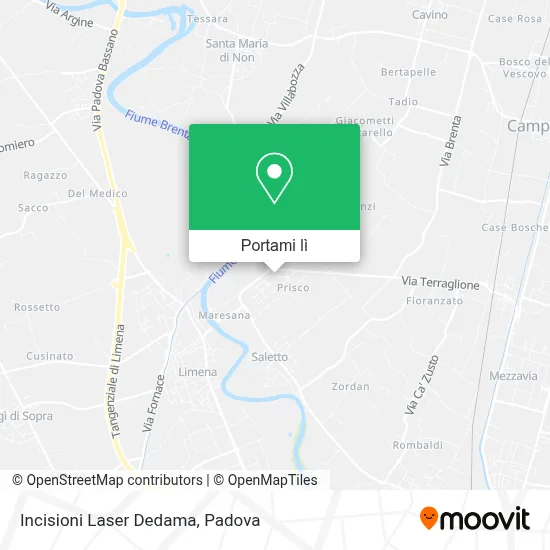 Mappa Incisioni Laser Dedama
