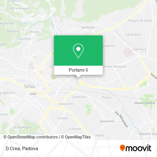 Mappa D.Crea