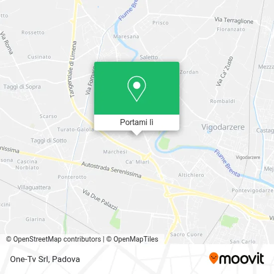 Mappa One-Tv Srl