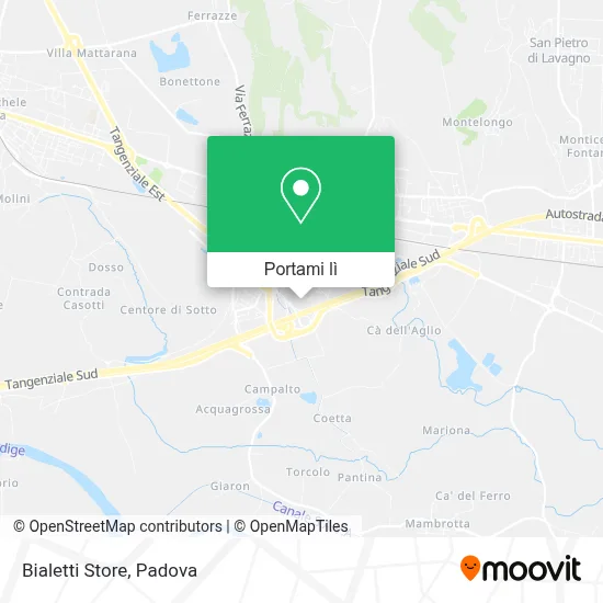Mappa Bialetti Store