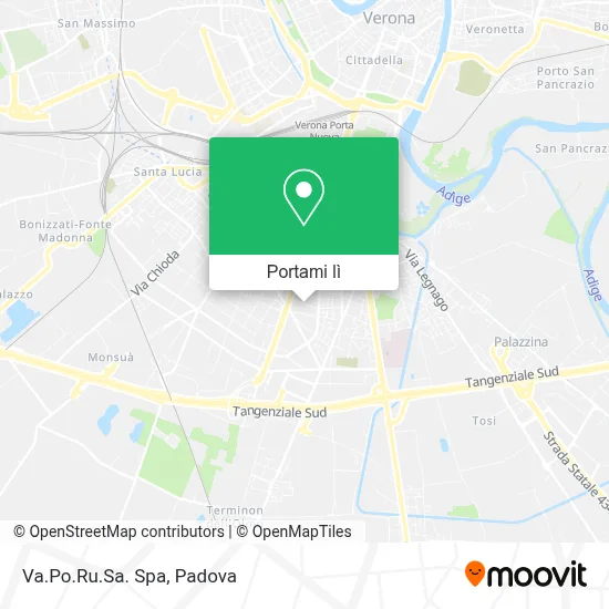 Mappa Va.Po.Ru.Sa. Spa