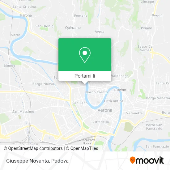 Mappa Giuseppe Novanta