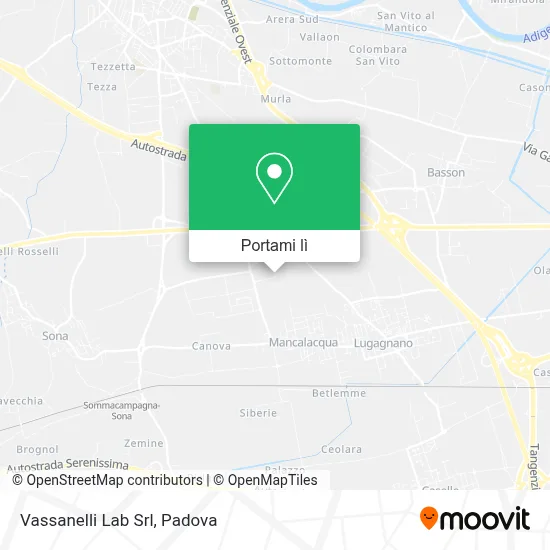 Mappa Vassanelli Lab Srl