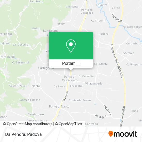 Mappa Da Vendra