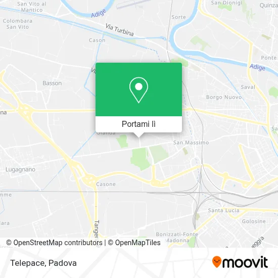 Mappa Telepace