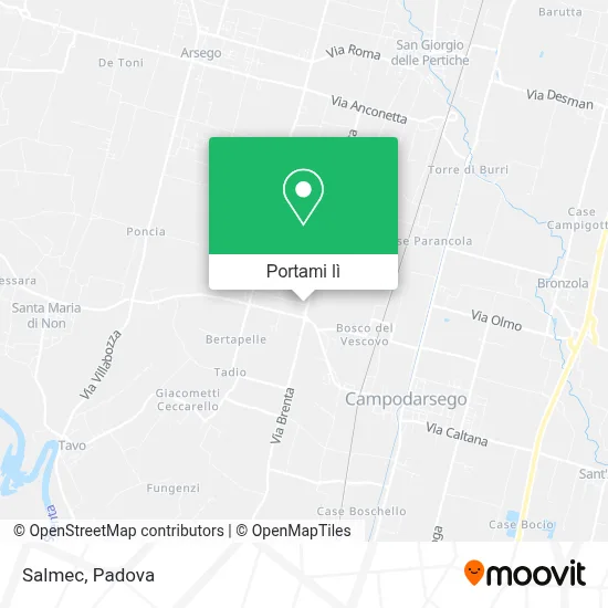Mappa Salmec