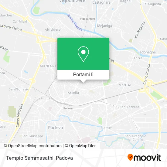 Mappa Tempio Sammasathi