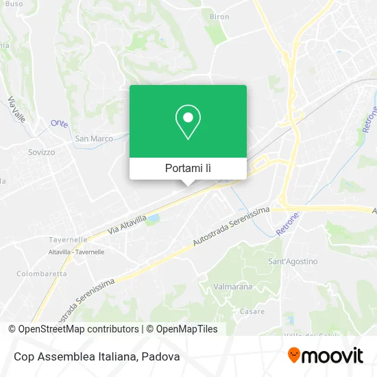 Mappa Cop Assemblea Italiana