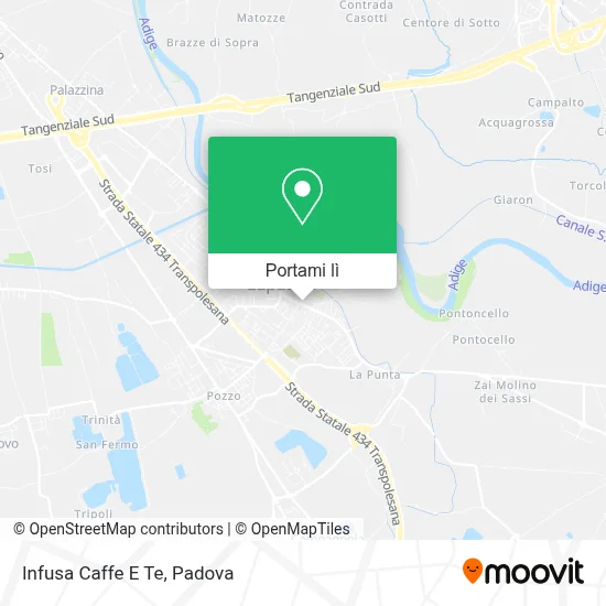 Mappa Infusa Caffe E Te