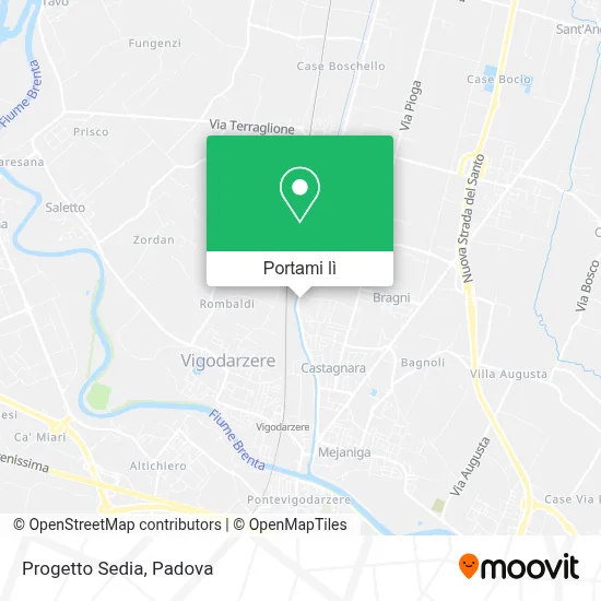 Mappa Progetto Sedia