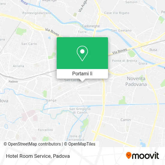 Mappa Hotel Room Service