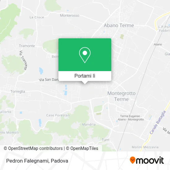 Mappa Pedron Falegnami