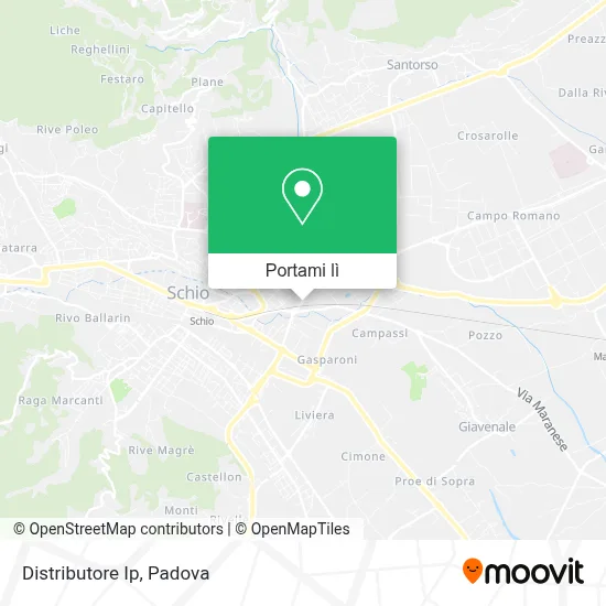 Mappa Distributore Ip