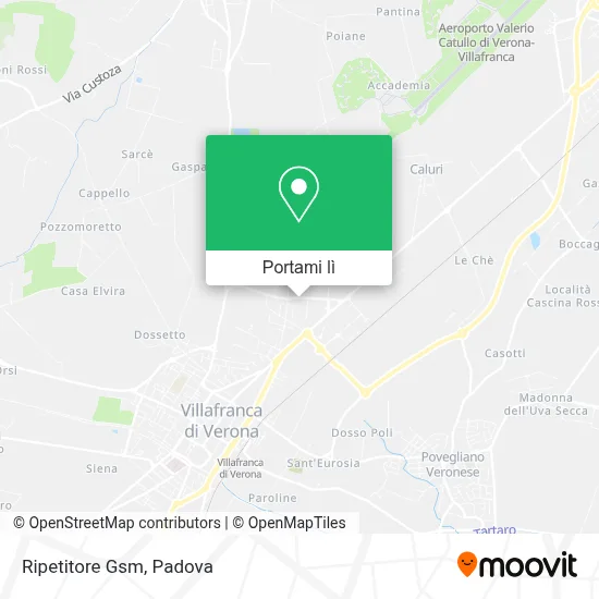 Mappa Ripetitore Gsm