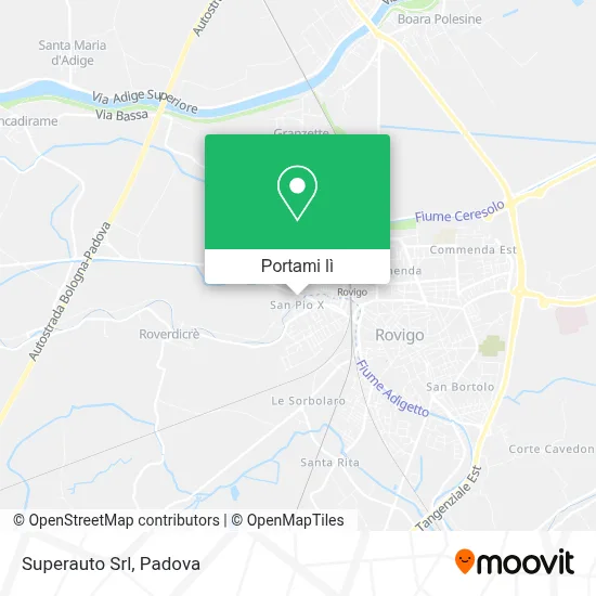 Mappa Superauto Srl
