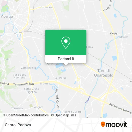 Mappa Caoro