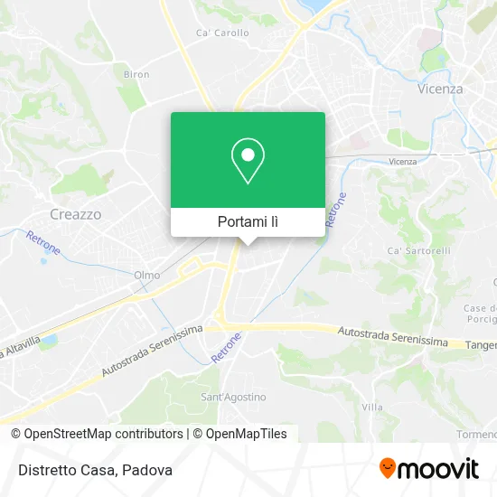 Mappa Distretto Casa