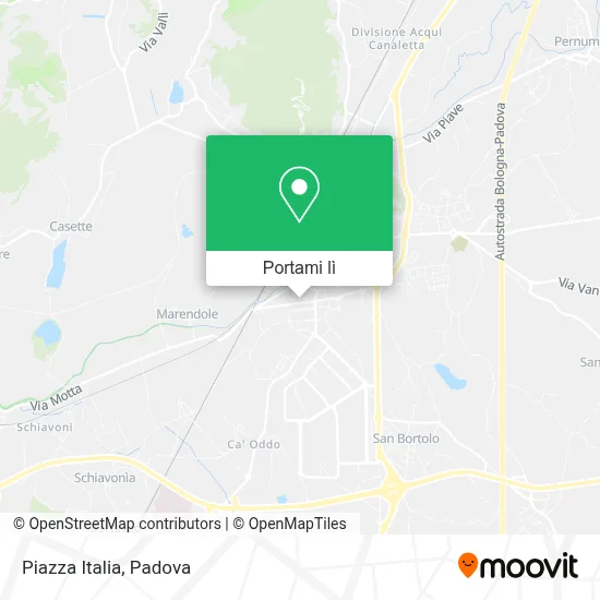 Mappa Piazza Italia