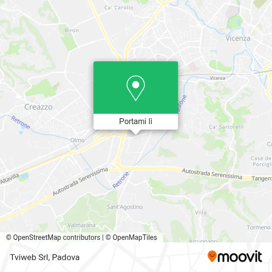 Mappa Tviweb Srl