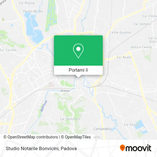 Mappa Studio Notarile Bonvicini