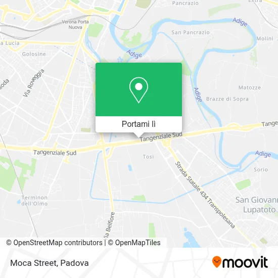 Mappa Moca Street