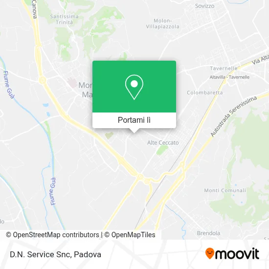Mappa D.N. Service Snc