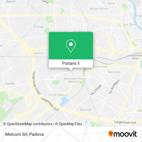 Mappa Melcom Srl