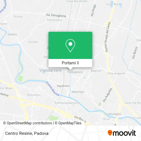 Mappa Centro Resine