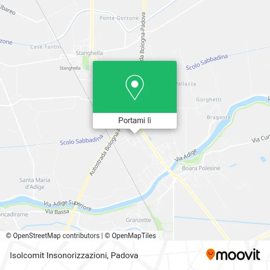 Mappa Isolcomit Insonorizzazioni