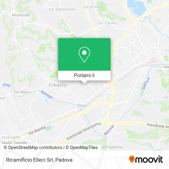 Mappa Ricamificio Elleci Srl