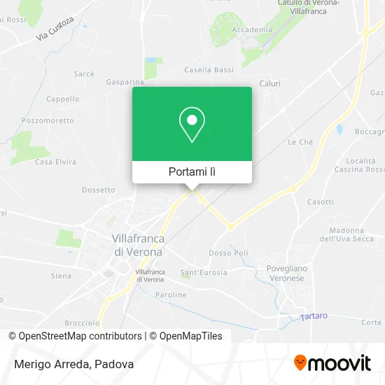 Mappa Merigo Arreda