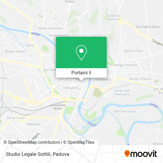 Mappa Studio Legale Sottili