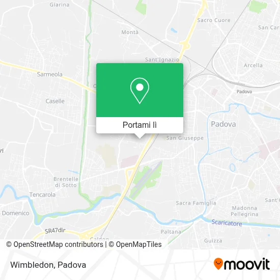 Mappa Wimbledon