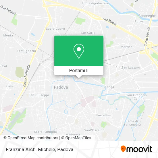 Mappa Franzina Arch. Michele