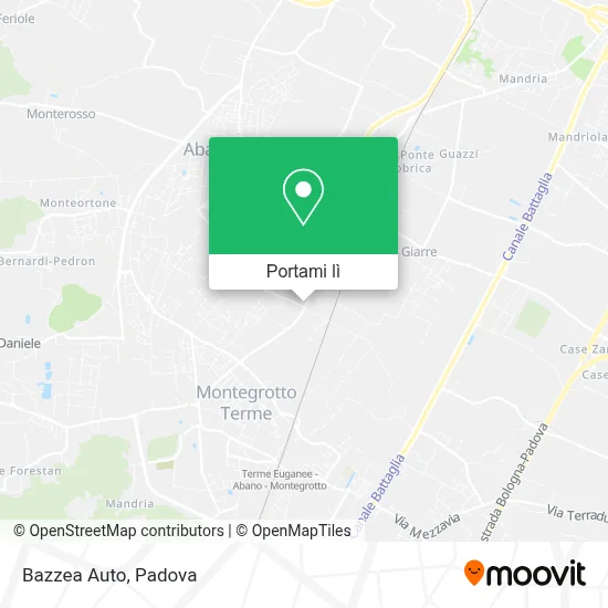 Mappa Bazzea Auto